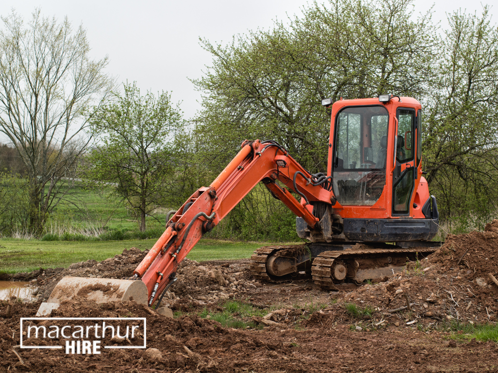 kubota excavator