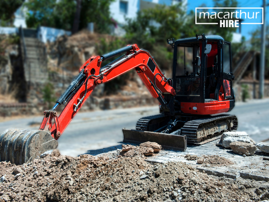 Construction equipment hire