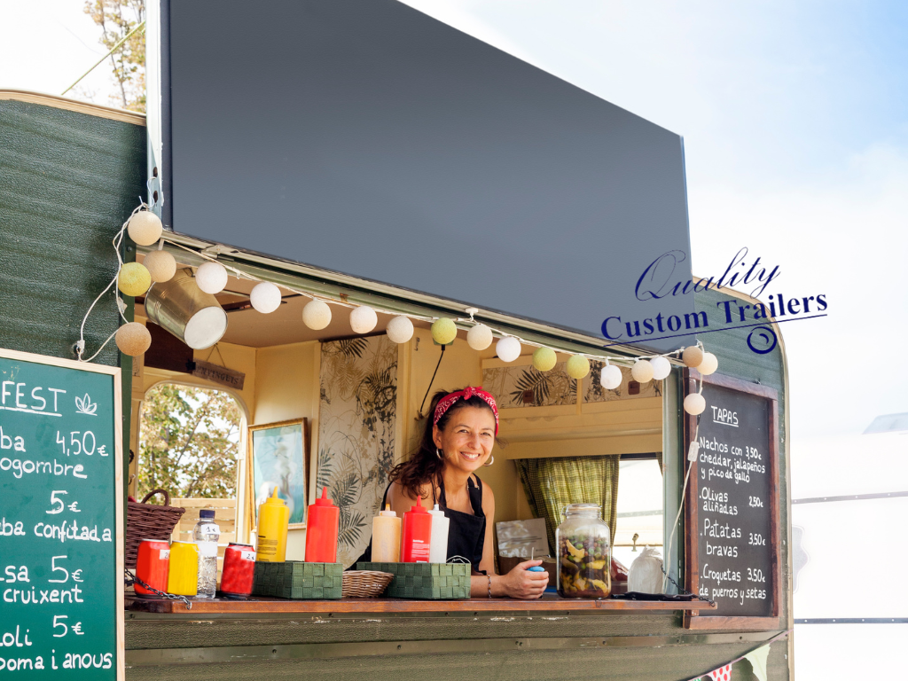 custom mower trailer