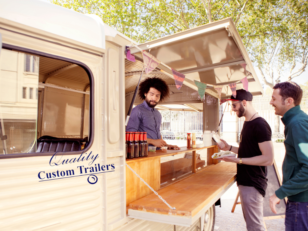 custom mower trailer