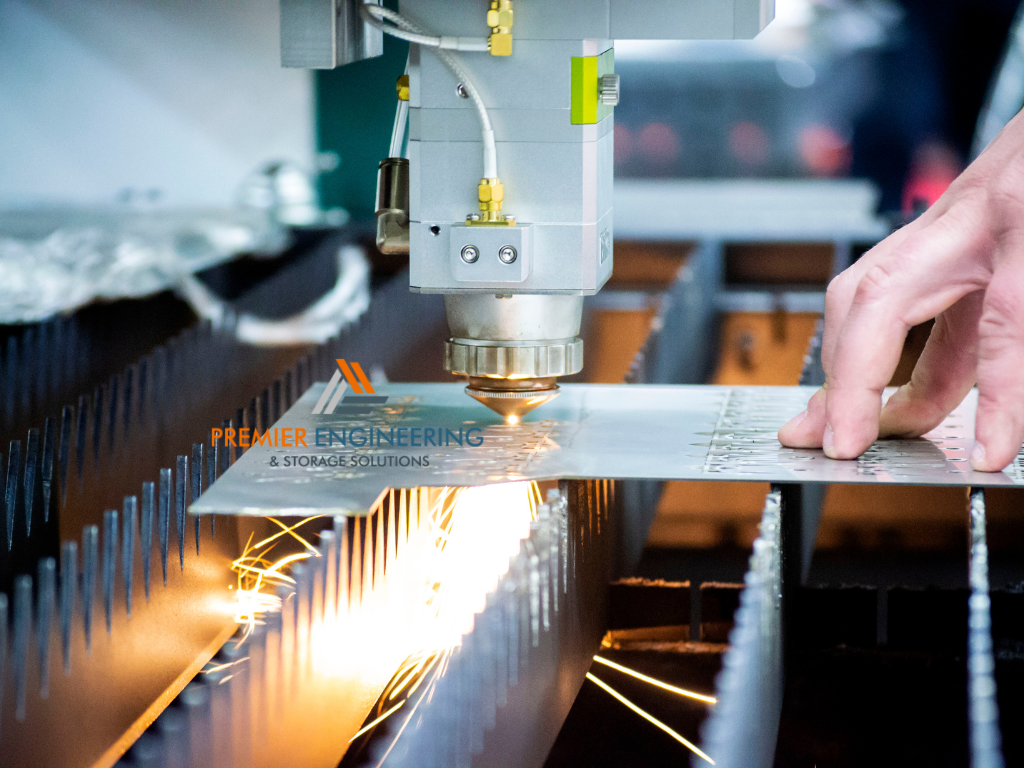 industrial shelving units, steel laser cutting services, welding services in Sydney