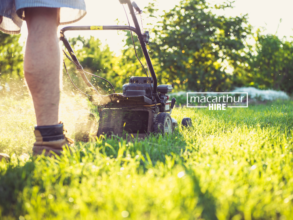 lawn mower hire