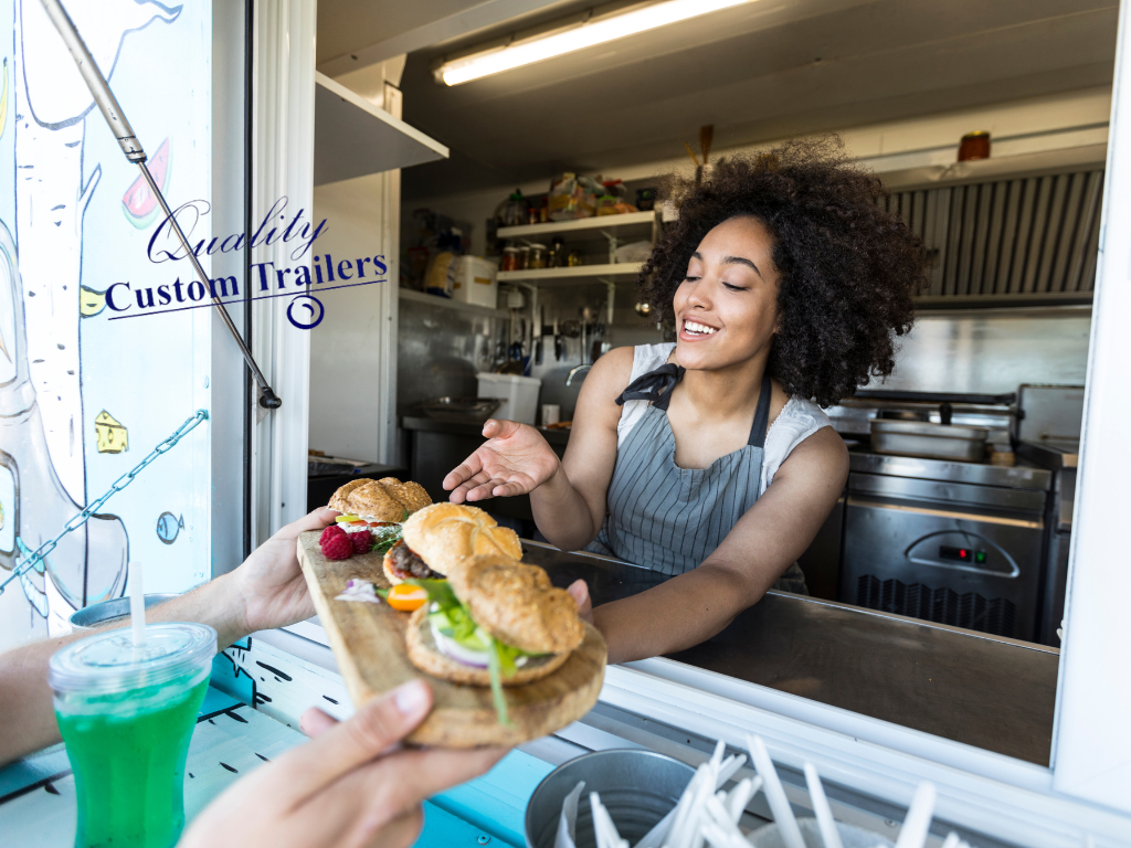 unique custom trailers, custom tradesman trailers, custom flat top trailer