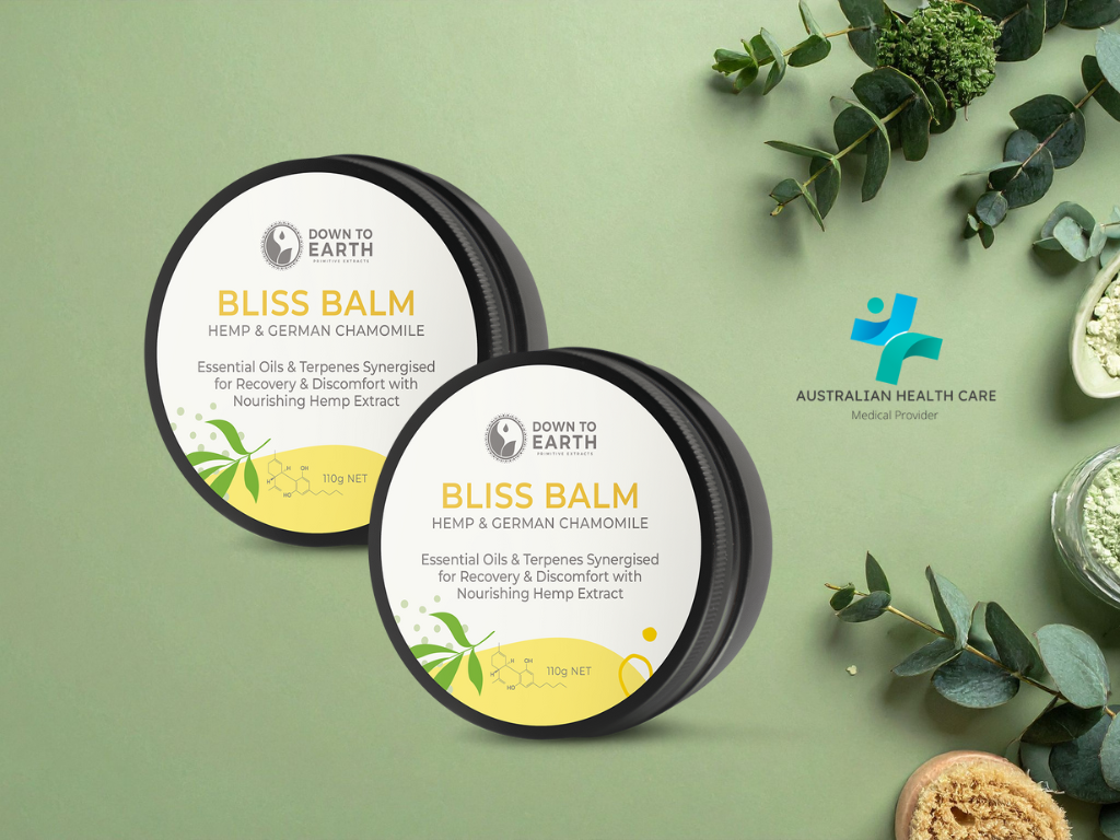 Down To Earth Products, hemp oil cleanser, , Health Care Australia, Hemp Bliss Balm,Active Balm – Hemp, Arnica and Juniperberry, Luxe Lippy – Hemp Lip Balm