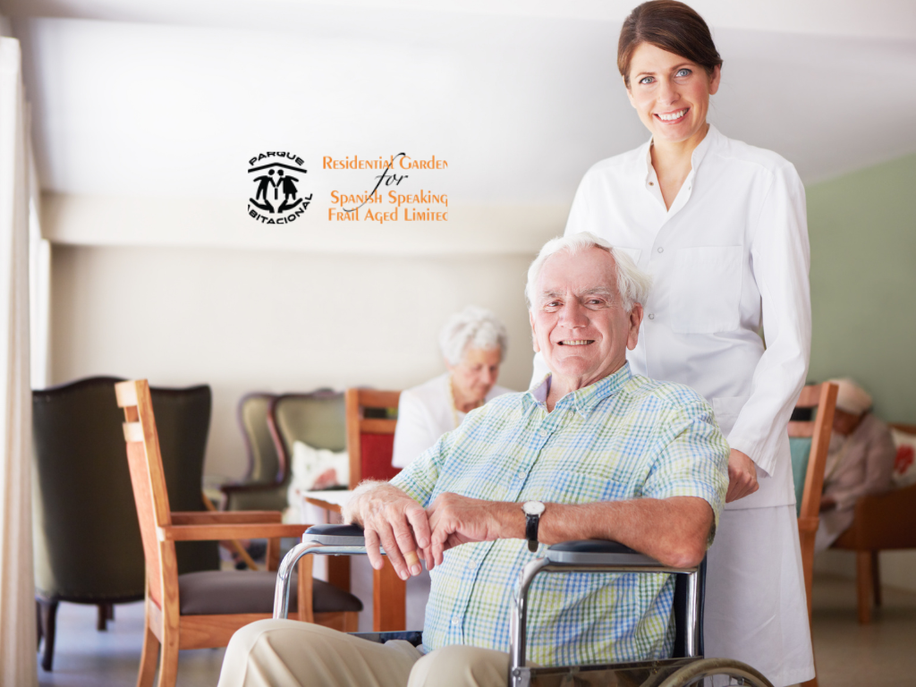 Seniors enjoying a group activity in a retirement community