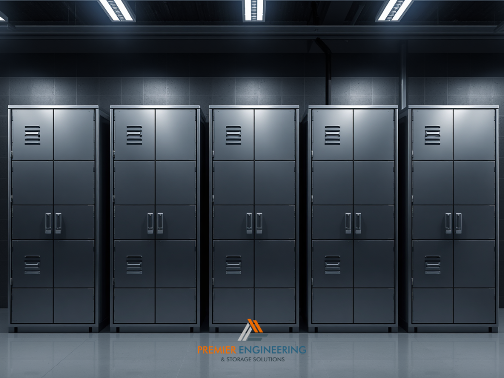 best metal storage cabinets metal storage cabinets, stainless steel storage cabinets, Premier Engineering and Storage Solutions, premier engineering, cnc stainless steel, cnc sheet metal fabrication, high-precision sheet metal parts