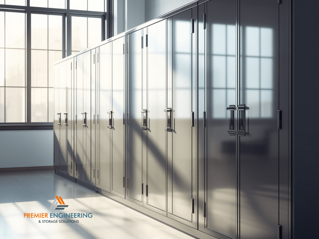 best metal storage cabinets metal storage cabinets, stainless steel storage cabinets, Premier Engineering and Storage Solutions, premier engineering, cnc stainless steel, cnc sheet metal fabrication, high-precision sheet metal parts