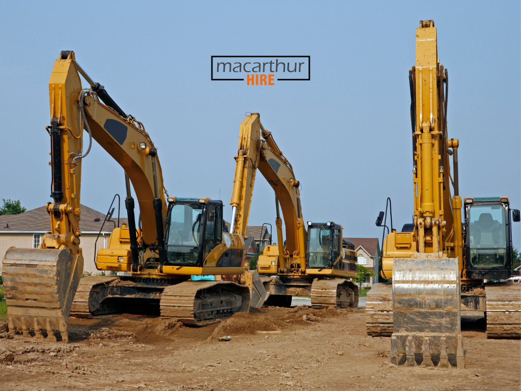 Compact hire equipment suited to a residential Camden worksite