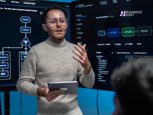 Rule-based automation connecting business systems