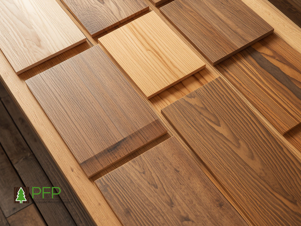 Timber veneer leaves arranged in a book-matched pattern showing mirrored natural wood grain across adjoining sheets. timber veneer supplierswood veneer suppliers, wood veneer supplies, timber veneer, timber veneer sydney, timber veneer nsw, timber veneer manufacturer, wood veneers
